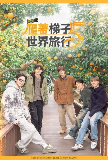 EXO爬著梯子-世界旅行5