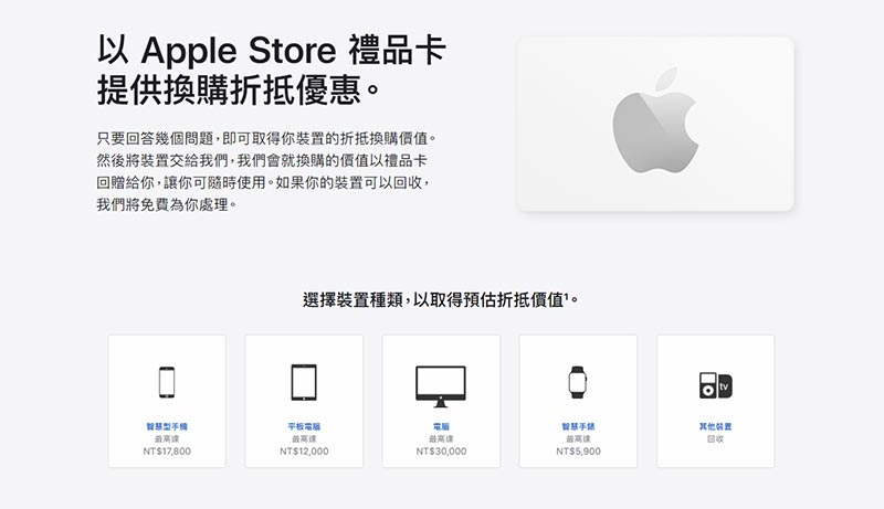 Apple禮品卡