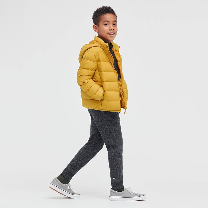 UNIQLO童裝特級極輕羽絨連帽外套