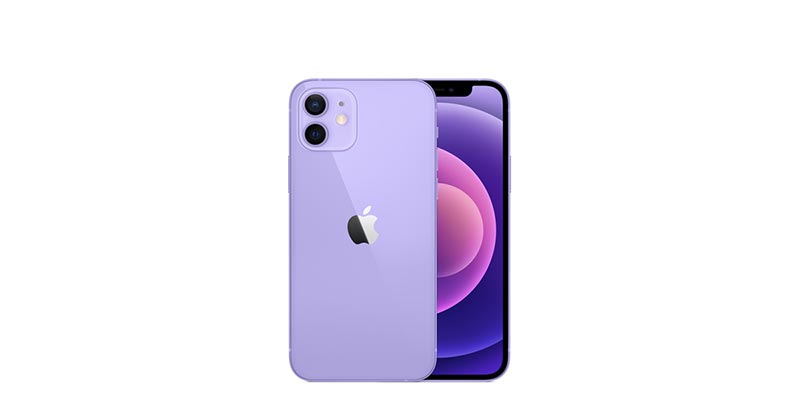 紫色Apple iPhone 12
