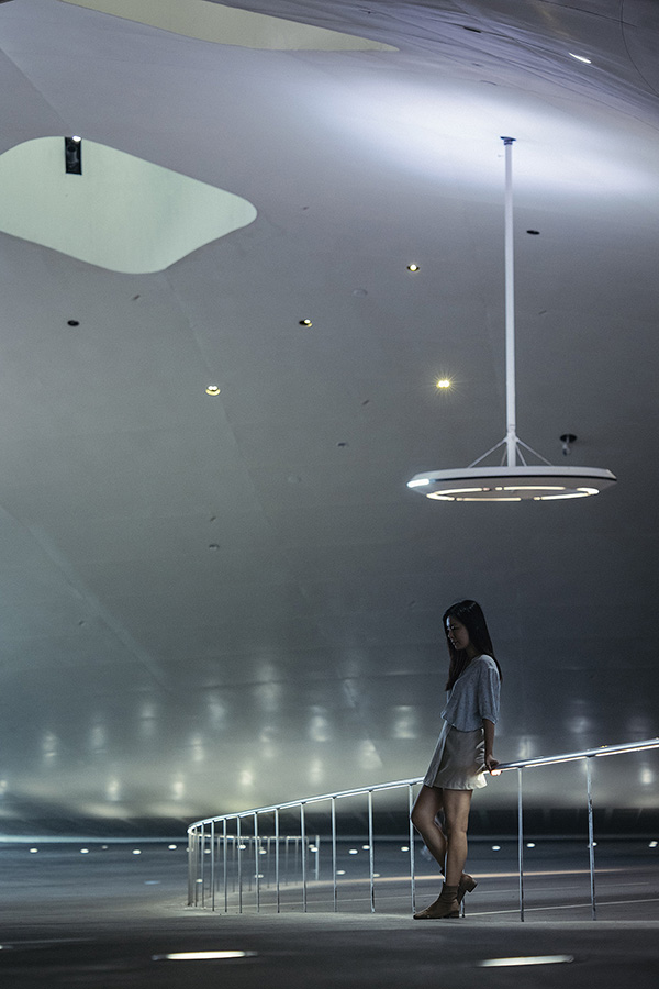 夜間微光人像