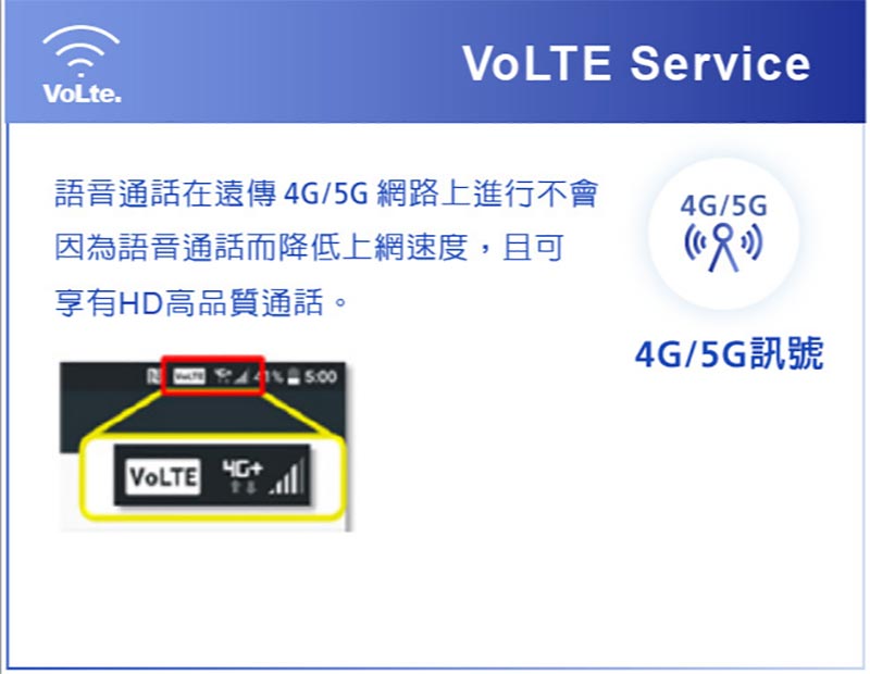 遠傳VoLTE服務