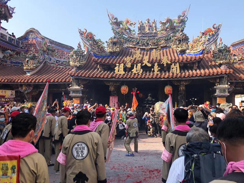 港奉天宮拜廟
